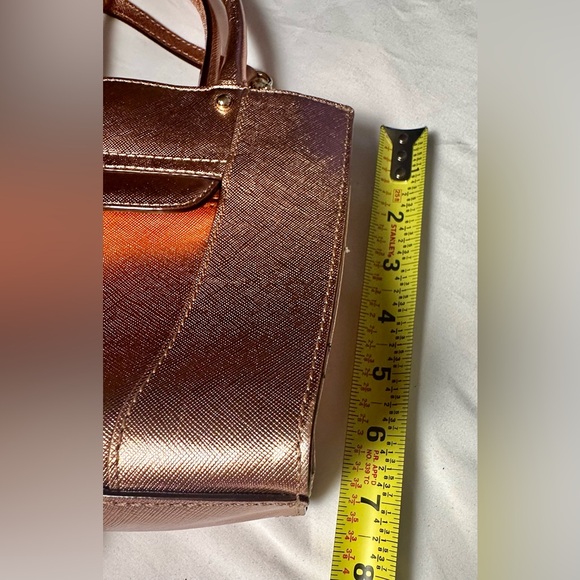 REBECCA MINKOFF Women’s Rose Colored Metallic Crossbody or Shoulder Bag - Picture 11 of 11